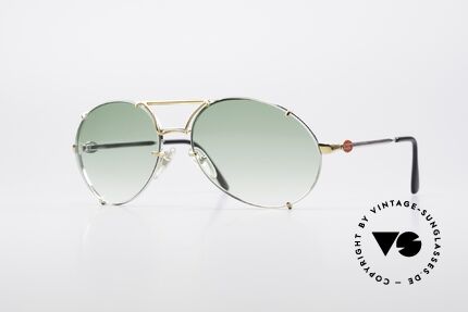 Bugatti 65360 80's Glasses Changeable Lenses, high-end and precious vintage BUGATTI sunglasses, Made for Men