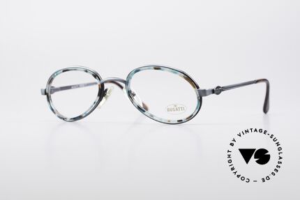 Bugatti 05728T 90's Men's Eyeglasses, remarkable BUGATTI vintage 90's designer eyeglasses, Made for Men