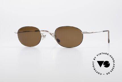 Bugatti 23547 90's Titanium Eyeglasses, very elegant vintage designer eyeglass-frame by Bugatti, Made for Men