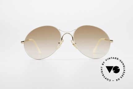 Bugatti 64740 Extraordinary 80's Shades, playful frame-design, but still distinctive Bugatti, Made for Men and Women