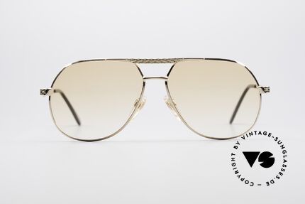Bugatti EB502 - M Vintage Aviator Glasses, incredible top-quality - You must feel this! - monolithic!, Made for Men