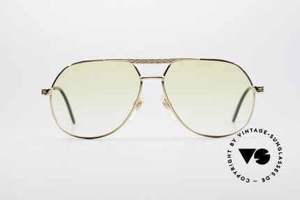 Bugatti EB502 - M Vintage Aviator Sunglasses, incredible top-quality - You must feel this! - monolithic!, Made for Men