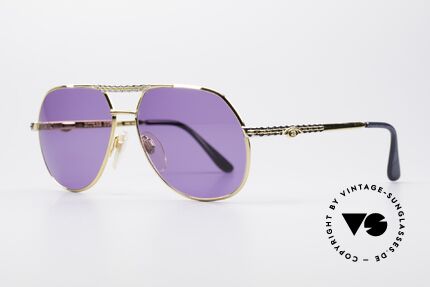 Bugatti EB502 - S Rare Luxury Sunglasses, rare and fancy, purple sun lenses for 100% UV protection, Made for Men and Women