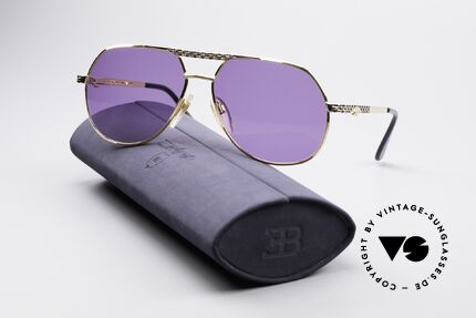 Bugatti EB502 - S Rare Luxury Sunglasses, NO retro fashion, but an authentic 25 years old ORIGINAL, Made for Men and Women