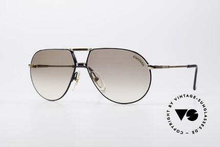 Carrera 5326 - S 80's Men's Sunglasses, vintage sunglasses by CARRERA with double bridge, Made for Men and Women