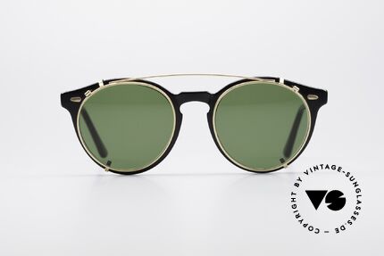Carrera 5256 Clip Panto Vintage Glasses, more 'classic' in coloring and design isn't possible!, Made for Men and Women