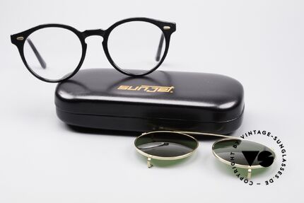 Carrera 5256 Clip Panto Vintage Glasses, unworn rarity from app. 1995 in SMALL-MEDIUM size, Made for Men and Women