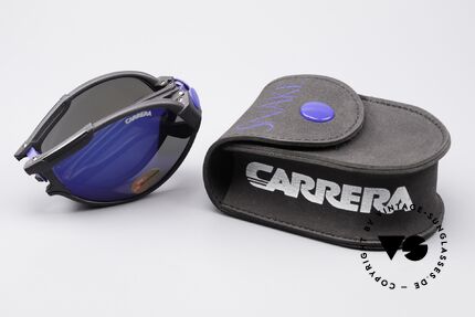 Carrera 5586 Folding Kevlar Sunglasses, NO RETRO shades; but an old original; true vintage, Made for Men