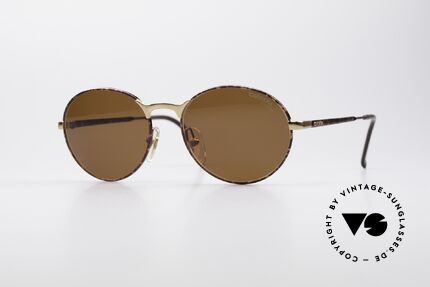 Carrera 5366 Round Vintage Sunglasses, timeless round CARRERA sunglasses from the 1990's, Made for Men and Women