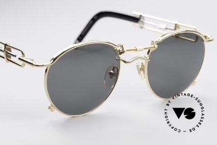 Jean Paul Gaultier 56-0174 Steampunk Sunglasses, HIP-HOP legend TUPAC (2Pac) also wore a "JPG 56-0174", Made for Men and Women