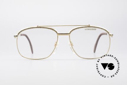 Longines 0172 80's Luxury Eyeglasses, high-end 'made in Germany' quality; gold-plated frame, Made for Men