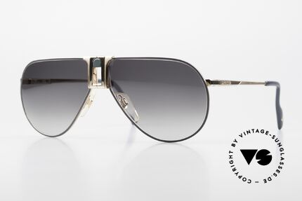 Longines 0154 1980's Aviator Sunglasses, precious frame with spring hinges (Metzler, Germany), Made for Men