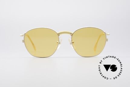 Jean Paul Gaultier 55-1271 Gold Plated Small Frame, lightweight frame and very pleasant to wear, Made for Men and Women