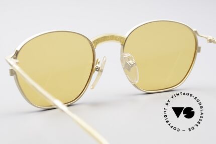 Jean Paul Gaultier 55-1271 Gold Plated Small Frame, NO retro shades, but an old original from 1995, Made for Men and Women