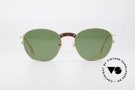 Jean Paul Gaultier 55-1271 Gold Plated JPG Sunglasses, lightweight frame and very pleasant to wear, Made for Men and Women