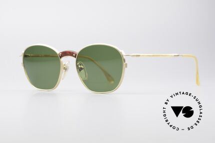 Jean Paul Gaultier 55-1271 Gold Plated 90s Sunglasses, high-end premium quality (gold plated frame), Made for Men and Women