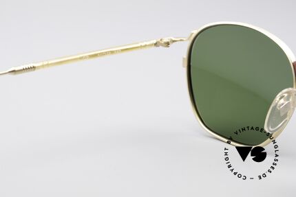 Jean Paul Gaultier 55-1271 Gold Plated JPG Sunglasses, unused (like all our Haute Couture sunglasses), Made for Men and Women