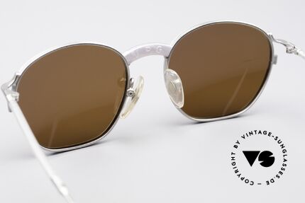 Vintage Gold Frame Silver Sunglasses For Men And Women Classic