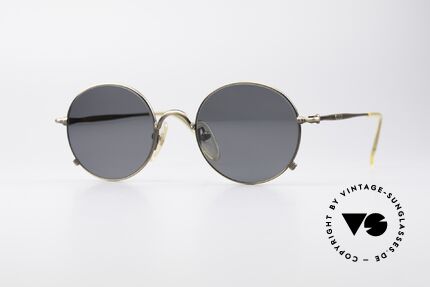 Jean Paul Gaultier 55-1176 Round Polarized Shades, timeless designer sunglasses by Jean P. Gaultier, Made for Men and Women