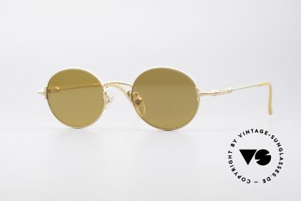 Jean Paul Gaultier 55-6109 Gold Plated Polarized Shades Details
