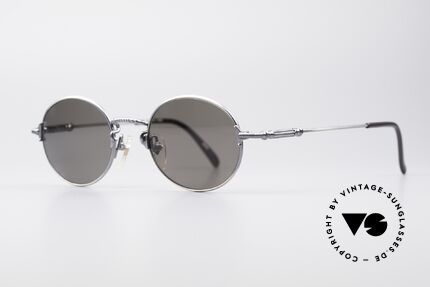 Jean Paul Gaultier 55-6109 Small Polarized Glasses, high-end POLARIZED sun lenses (100% UV protect.), Made for Men and Women