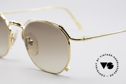 Jean Paul Gaultier 55-2171 Gold Plated Designer Frame, unworn (like all our old 1990's designer sunglasses), Made for Men and Women Jean Paul Gaultier 55-2171 Gold Plated Designer Frame, unworn (like all our old 1990's designer sunglasses), Made for Men and Women