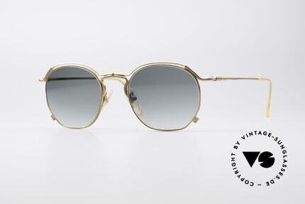 Jean Paul Gaultier 55-2171 90's Vintage Designer Shades, noble Jean Paul Gaultier 90's designer sunglasses, Made for Men and Women