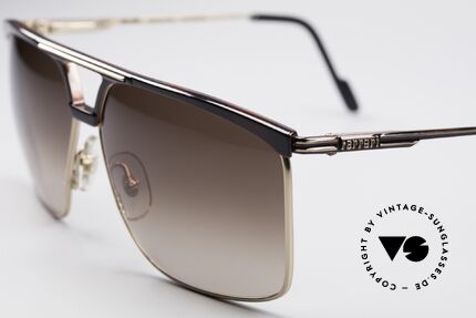 Ferrari F35 Alutanium XL Vintage Shades, with brown-gradient sun lenses; 100% UV protection, Made for Men