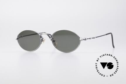 Jean Paul Gaultier 55-7106 Oval Vintage Sunglasses, rare oval JEAN PAUL GAULTIER vintage sunglasses, Made for Men and Women