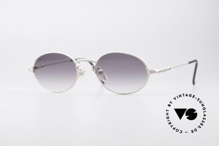 Jean Paul Gaultier 55-6108 Oval Vintage Sunglasses, oval Jean Paul Gaultier sunglasses from approx. 1998, Made for Men and Women