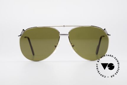 Alpina PG 902 Vintage Golf Sunglasses, the temples are shaped like a golf club  (7 iron ;), Made for Men