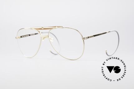 Alpina PCF Gold Plated 90's Sports Frame, Alpina glasses of the legendary Procar Series, Made for Men
