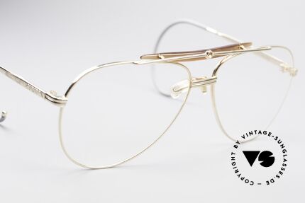 Alpina PCF Gold Plated 90's Sports Frame, NO retro specs, but an app. 28 years old rarity, Made for Men