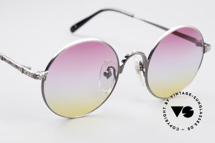 Jean Paul Gaultier 55-9671 Round Designer Sunglasses, NO RETRO shades, but an old 90s JPG Original, Made for Men and Women