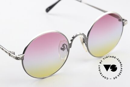 Jean Paul Gaultier 55-9671 Round Designer Sunglasses, frame (size 48-21) can be glazed with opticals, Made for Men and Women
