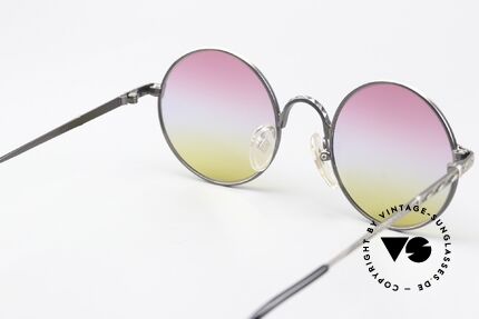 Jean Paul Gaultier 55-9671 Round Designer Sunglasses, NO RETRO shades, but an old 90s JPG Original, Made for Men and Women