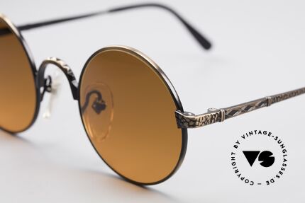 Jean Paul Gaultier 55-9671 Round 90's JPG Sunglasses, a true designer piece in an unworn condition, Made for Men and Women