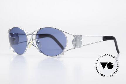 Jean Paul Gaultier 58-6101 JPG Steampunk Sunglasses, often called as "steampunk sunglasses" in these days, Made for Men and Women