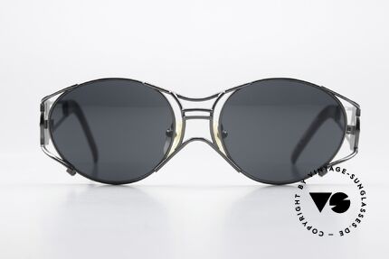 Jean Paul Gaultier 58-6101 Steampunk 90's Sunglasses, rare 90's designer sunglasses by Jean Paul GAULTIER, Made for Men and Women