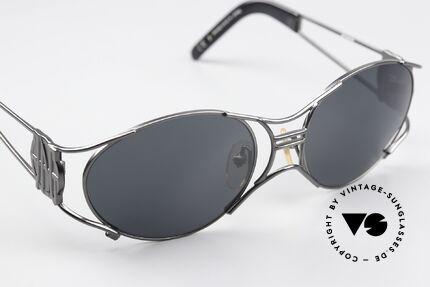 Jean Paul Gaultier 58-6101 Steampunk 90's Sunglasses, unworn original (collector's item & true eye-catcher), Made for Men and Women