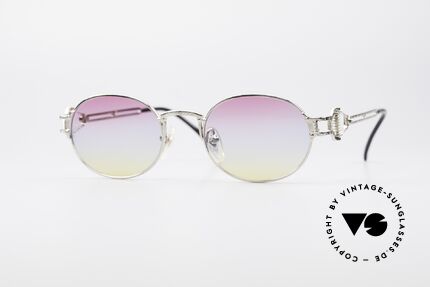 Jean Paul Gaultier 55-5110 Extraordinary Vintage Shades, extraordinary Jean Paul Gaultier 90's sunglasses, Made for Men and Women