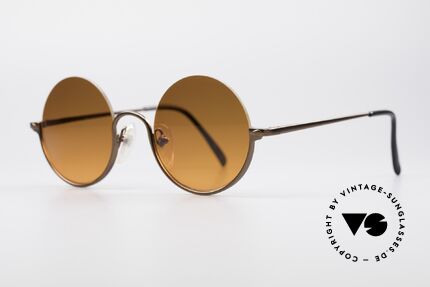 Jean Paul Gaultier 55-7163 Round Vintage Sunglasses, truly UNIQUE and something really different!, Made for Men and Women
