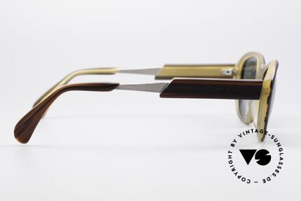 Jean Paul Gaultier 56-1072 90's Designer Sunglasses, the sun lenses (100% UV) can be replaced optionally, Made for Men and Women