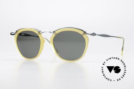 Jean Paul Gaultier 56-1273 Panto Style Sunglasses 90's Details