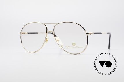 Aigner EA6 Rare 80's Vintage Eyeglasses, Etienne Aigner vintage designer glasses of the 80s, Made for Men and Women