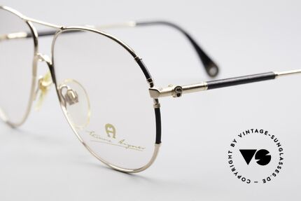 Aigner EA6 Rare 80's Vintage Eyeglasses, a vintage 'must-have' in SMALL size (124mm width), Made for Men and Women