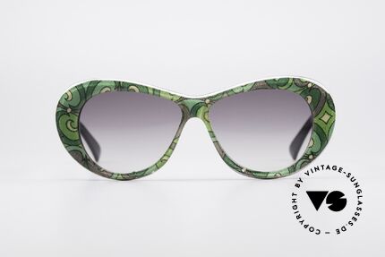 Emilio Pucci PU57 Sophia Loren Sunglasses, world famous frame pattern; futuristic & sophisticated, Made for Women