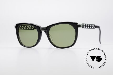 Jean Paul Gaultier 56-0272 90's Steampunk Sunglasses Details