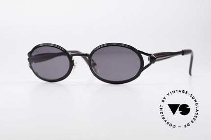 Jean Paul Gaultier 56-7114 Oval Steampunk Sunglasses Details