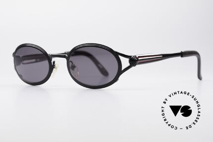 Jean Paul Gaultier 56-7114 Oval Steampunk Sunglasses, incredible PREMIUM-QUALITY - You must feel this!, Made for Men and Women